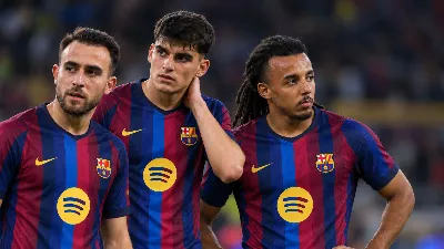 El Barça, pendiente de las molestias de Eric García, Gerard Martín y Koundé