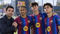 Deco encarrila las renovaciones de Raphinha, Bernal y Espart en el Barça