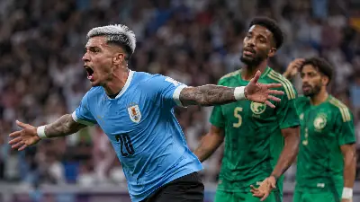 Araújo salva un punto a Uruguay ante Arabia Saudí en el debut mundialista