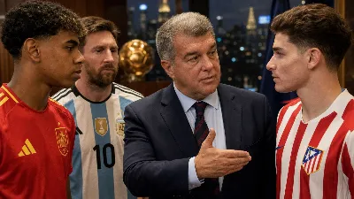 Laporta sitúa a Lamine Yamal como relevo de Messi y mantiene la oferta por Julián Álvarez
