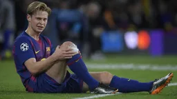 Frenkie de Jong, baja de larga recuperación por lesión en la rodilla derecha
