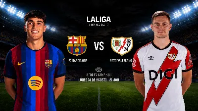 El FC Barcelona busca el liderato de LaLiga frente al Rayo Vallecano