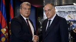 Laporta y Tebas sellan una alianza estratégica en medio de la tensión con el Madrid