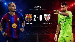 El Barça vence al Athletic por 2-0 con Rafinha como protagonista en el falso nueve
