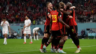 Bélgica golea a Túnez en su último amistoso previo al Mundial