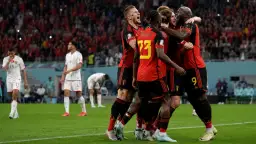 Bélgica golea a Túnez en su último amistoso previo al Mundial
