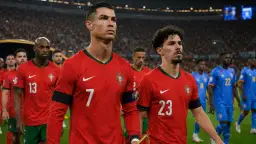 Portugal rinde homenaje a Diogo Jota y Vitinha frena el favoritismo