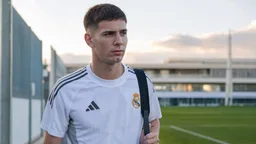 El Real Madrid analiza una cesión sin opción de compra para Franco Mastantuono