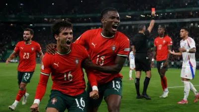 Portugal vence a Chile en amistoso con polémica y goles de suplentes