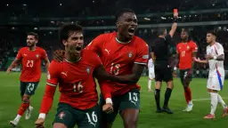 Portugal vence a Chile en amistoso con polémica y goles de suplentes