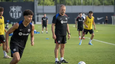 Hansi Flick y el Barça inician la pretemporada con jóvenes de la cantera como Hamza Abdelkarim
