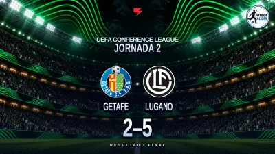 El Lugano desarma al Getafe y convierte el Coliseum en una noche amarga