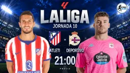 Atlético y Dépor llegan al Metropolitano con cinco bajas cada uno
