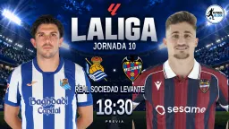 La Real busca prolongar su racha ante un Levante con dos bajas y un regreso