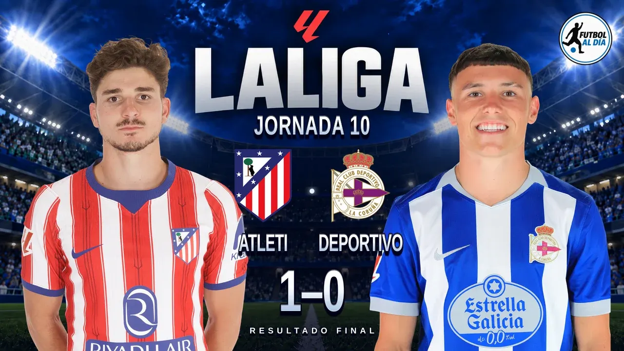 Julián Álvarez decide y el Atlético resiste hasta el último suspiro