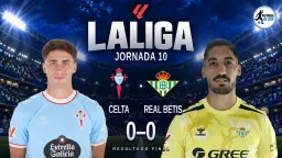 Valles sostuvo al Betis y Balaídos repartió el botín sin goles