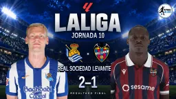 La Real impone dos ritmos y somete al Levante en Anoeta