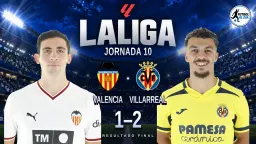 El Villarreal remonta en Mestalla y deja al Valencia sin premio