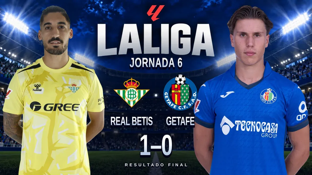 El Betis vence al Getafe y convierte La Cartuja en un fortín
