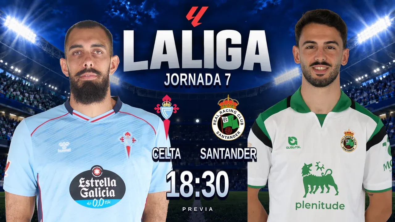 Giráldez afronta una prueba límite ante un Racing sin puntos fuera de casa