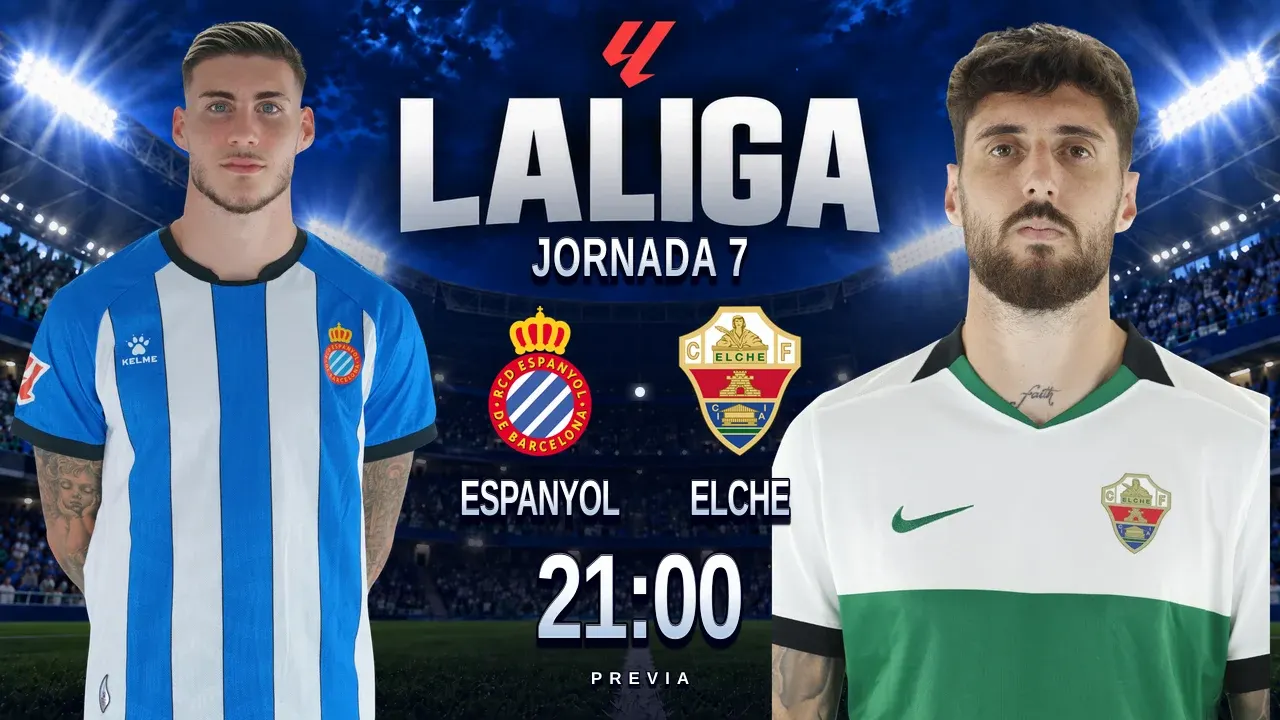 Roberto y el regreso de Edu marcan el Espanyol-Elche, con Omar sancionado