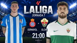 Roberto y el regreso de Edu marcan el Espanyol-Elche, con Omar sancionado