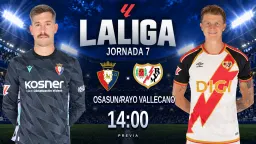 Aitor Fernández pone en duda la portería de Osasuna ante un Rayo sin puntos fuera