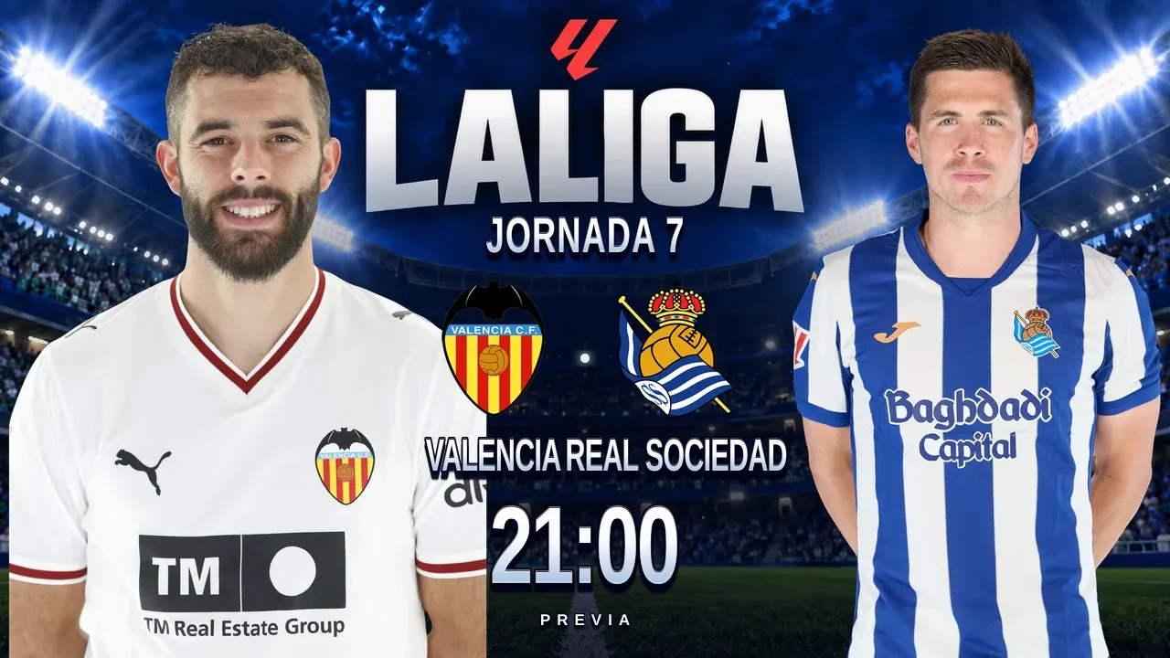 Rioja llega al Valencia-Real Sociedad; Zubeldia será baja