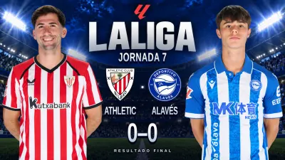 Athletic y Alavés dejan en tablas un derbi de máxima disciplina táctica