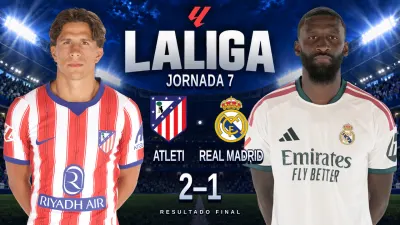El Atlético se impone al Madrid en un derbi de tensión y carácter