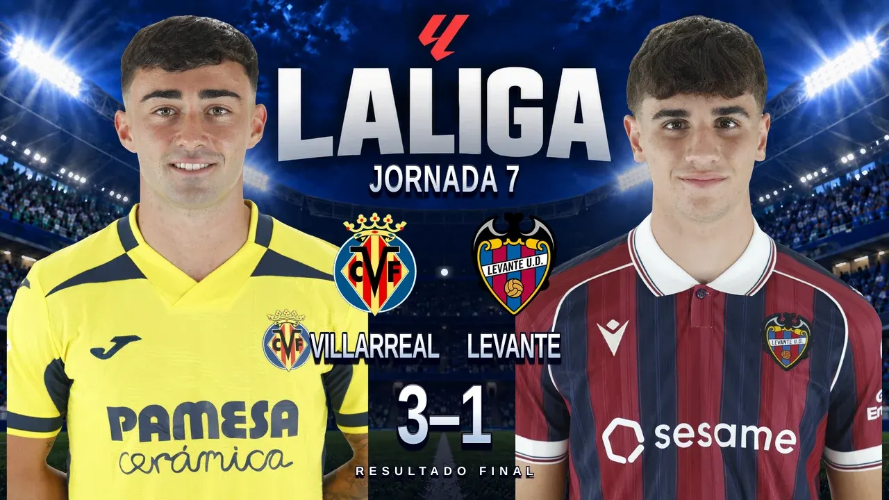 El Villarreal se rearma con la magia de Ilias y Moleiro ante el Levante