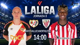 El Athletic vuelve a Vallecas sin Nico Williams, Sancet ni Laporte