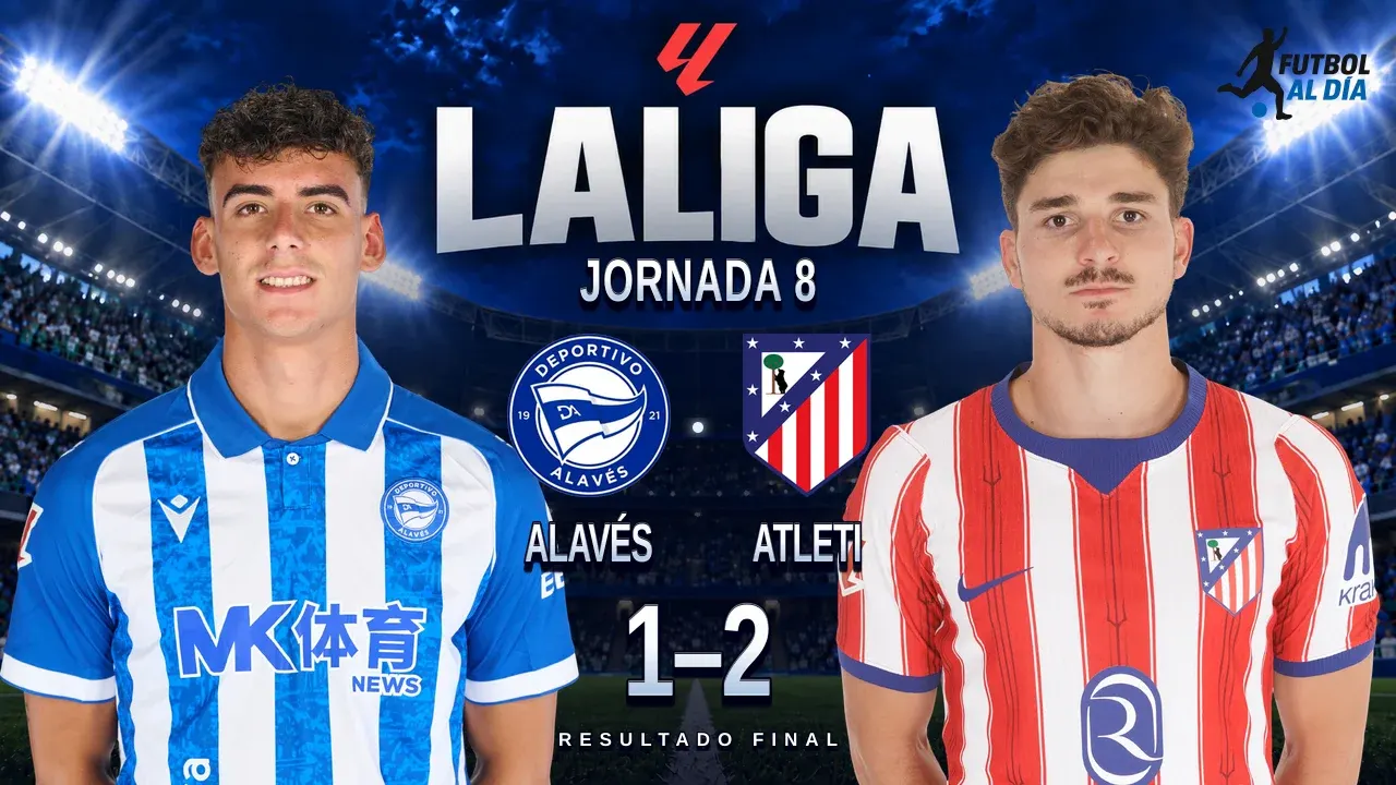 El Atlético rompe el cerrojo del Alavés con un cabezazo del Cuti