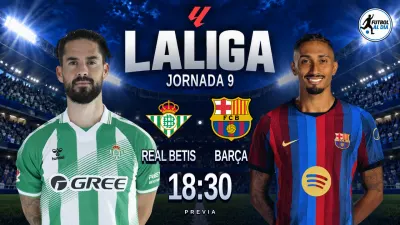 Raphinha y De Jong vuelven para un Betis-Barça de máxima exigencia