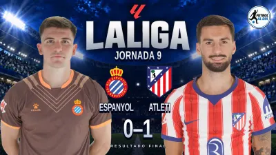 Baena rompe la resistencia del Espanyol y da un triunfo agónico al Atlético