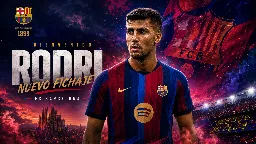 Rodri ya es del Barça: firma hasta 2030 para reforzar el corazón del equipo