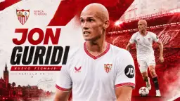 Fichaje oficial: Jon Guridi firma por el Sevilla y estrena el nuevo proyecto nervionense