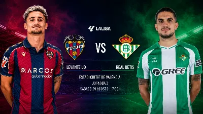 Levante-Betis: Betis busca tercer triunfo seguido; los granotas persiguen su primer gol