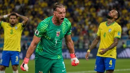 Nyland, el portero noruego que evitó la eliminación de su selección ante Brasil