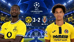 Guirassy castiga al Villarreal en Dortmund tras un estreno de Champions lleno de orgullo y crueldad