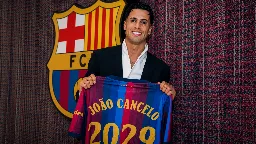 El FC Barcelona anuncia a Joao Cancelo tras su salida del Al Hilal