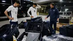 Robo de material a Inglaterra en el Mundial 2026: botas y balones entre lo sustraído