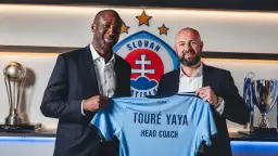 Yaya Touré asume su primer cargo como entrenador en el Slovan Bratislava