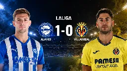 El Deportivo Alavés supera al Villarreal y prolonga su buen momento