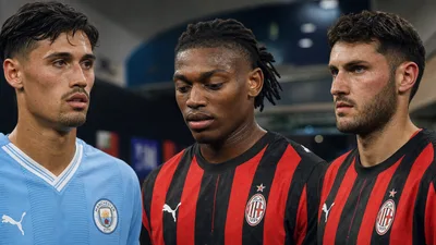 Reijnders, Leao y Giménez, en la rampa de salida de sus clubes