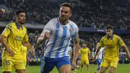 Málaga CF y Las Palmas dirimen en La Rosaleda el pase a la final del playoff