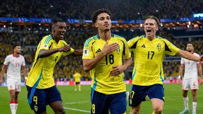 Suecia goleó a Túnez y se coloca líder del Grupo F en el Mundial 2026