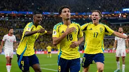 Suecia goleó a Túnez y se coloca líder del Grupo F en el Mundial 2026