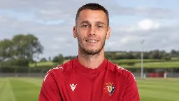 Jonathan Dubasin, fichaje oficial del Osasuna, se incorpora a la concentración en Inglaterra