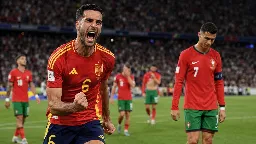Merino decide en el 91' y España elimina a Portugal en octavos